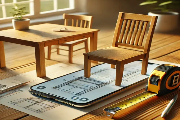 Criando seu primeiro móvel com um app usando o Planner 5D