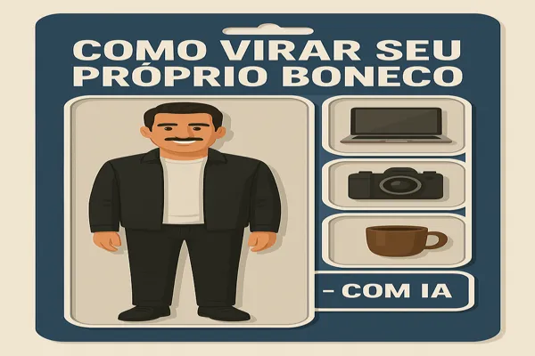 Crie Seu Próprio Boneco Em Estilo Embalagem Personalizada Com Inteligência Artificial