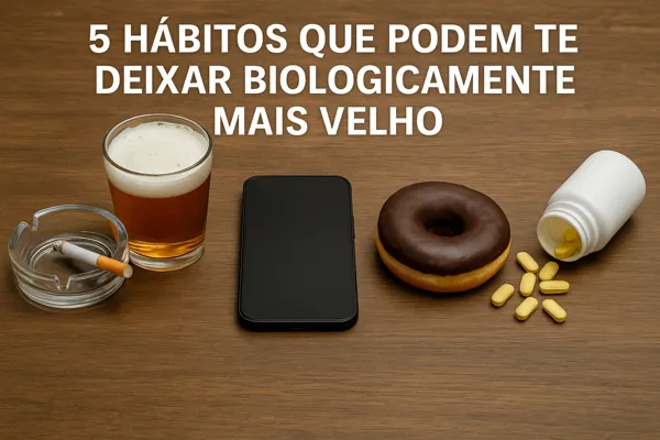 5 Hábitos Que Podem Te Deixar Biologicamente Mais Velho (Mesmo Sendo Jovem)