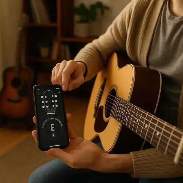 Como Usar Um App De Afinador Digital Para Instrumentos