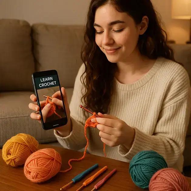 Os Melhores Apps Para Aprender Crochê Passo A Passo